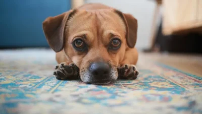 Fotografía ilustrativa de un perro